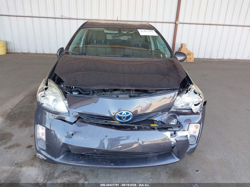 2011 Toyota Prius VIN JTDKN3DUXB1374363 IAAI salvage auction — FRONT END, Salvage (California), sold $1,200 on 2026-07-09 (photo 6)