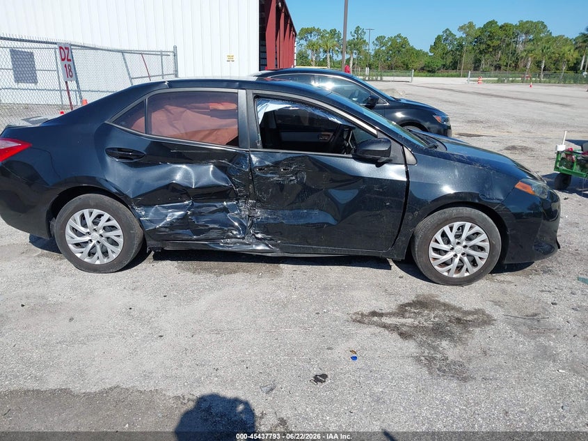 2018 Toyota Corolla VIN 5YFBURHEXJP834236 IAAI salvage auction — RIGHT SIDE, Rebuildable (Florida), sold $3,250 on 2026-07-06 (photo 6)