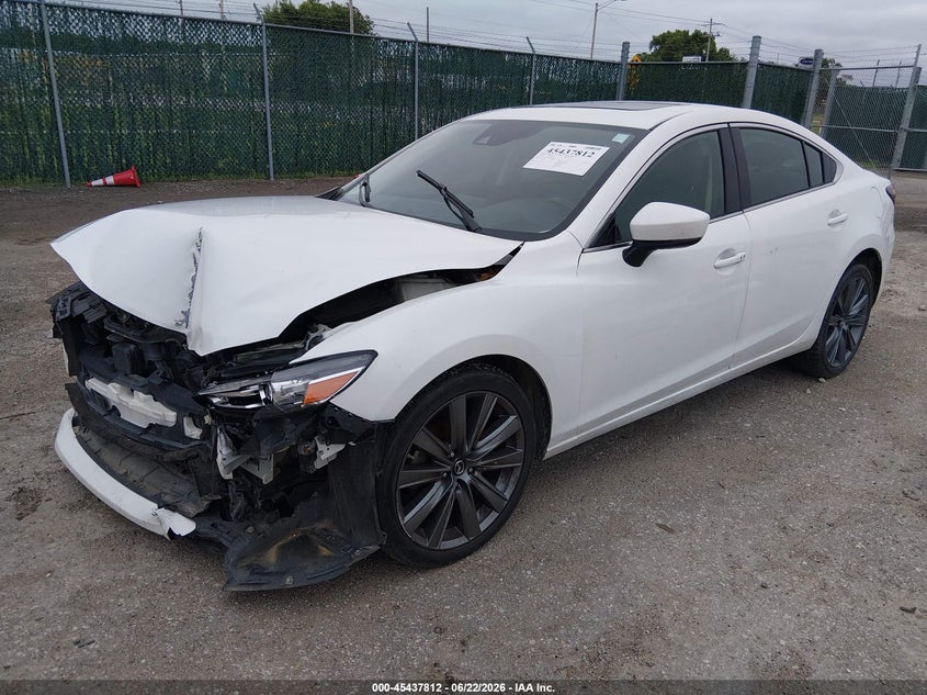 2019 Mazda 6 VIN JM1GL1VM1K1508711 IAAI salvage auction — FRONT END, Salvage (Kansas), sold $1,200 on 2026-07-31 (photo 2)