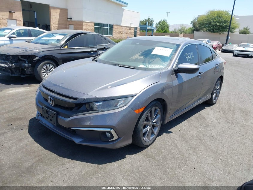 2020 Honda Civic VIN 19XFC1F35LE214440 IAAI salvage auction — FRONT END, Salvage Title, sold $6,100 on 2026-07-12 (photo 2)