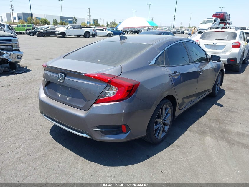 2020 Honda Civic VIN 19XFC1F35LE214440 IAAI salvage auction — FRONT END, Salvage Title, sold $6,100 on 2026-07-12 (photo 4)