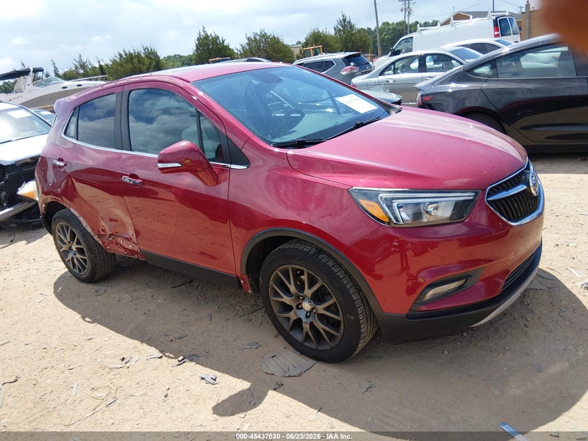 2019 Buick Encore VIN KL4CJ1SB7KB714725 IAAI salvage auction — RIGHT SIDE, Salvage (North Carolina), sold $450 on 2026-07-27 (photo 1)