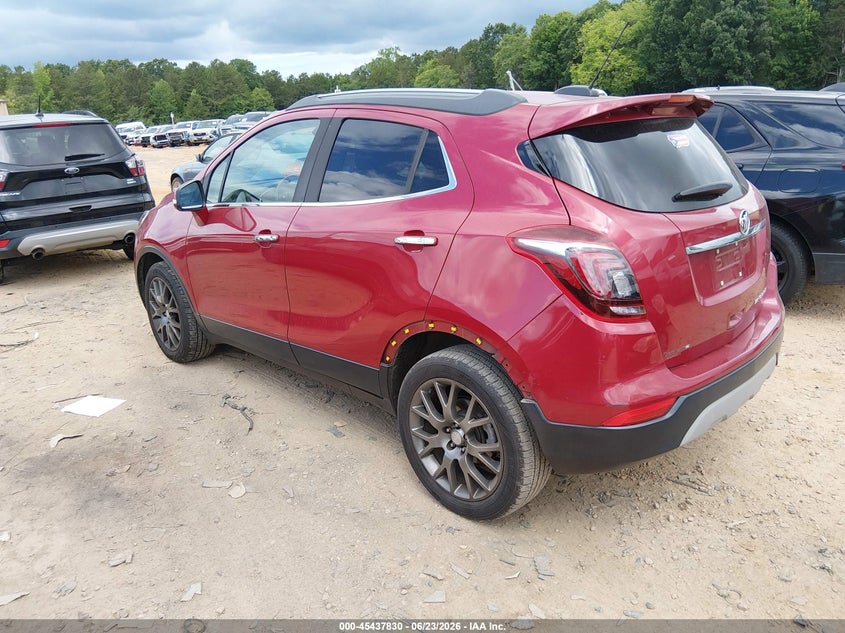 2019 Buick Encore VIN KL4CJ1SB7KB714725 IAAI salvage auction — RIGHT SIDE, Salvage (North Carolina), sold $450 on 2026-07-27 (photo 3)