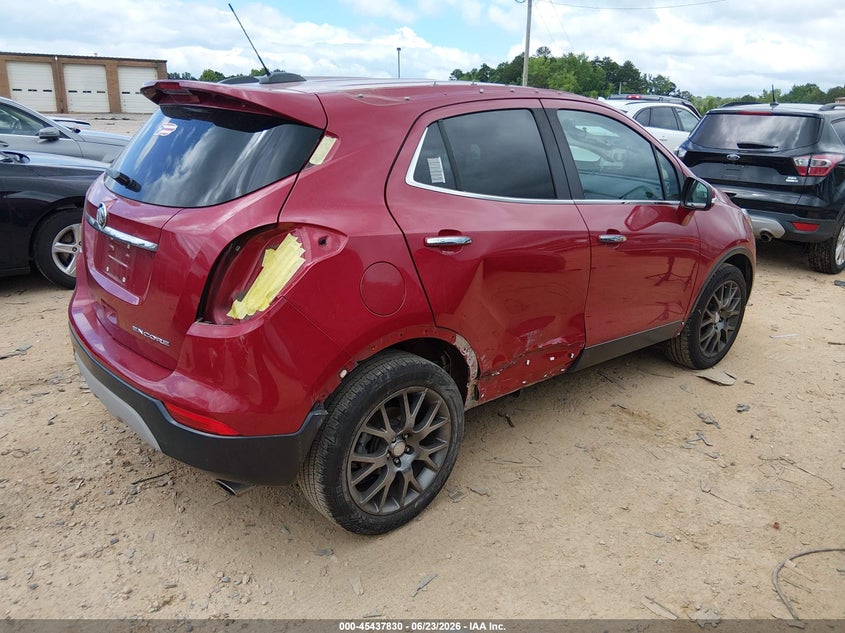 2019 Buick Encore VIN KL4CJ1SB7KB714725 IAAI salvage auction — RIGHT SIDE, Salvage (North Carolina), sold $450 on 2026-07-27 (photo 4)