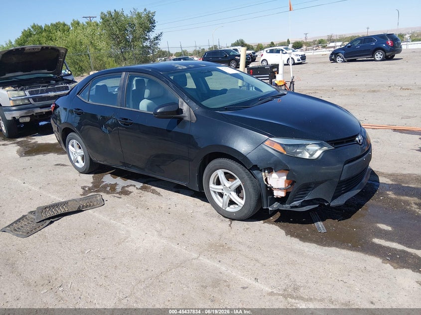 2014 Toyota Corolla VIN 5YFBURHE1EP162833 IAAI salvage auction — NORMAL WEAR, Clear (New Mexico), sold $1,675 on 2026-07-29 (photo 1)