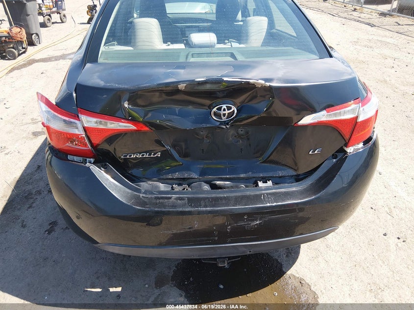 2014 Toyota Corolla VIN 5YFBURHE1EP162833 IAAI salvage auction — NORMAL WEAR, Clear (New Mexico), sold $1,675 on 2026-07-29 (photo 6)