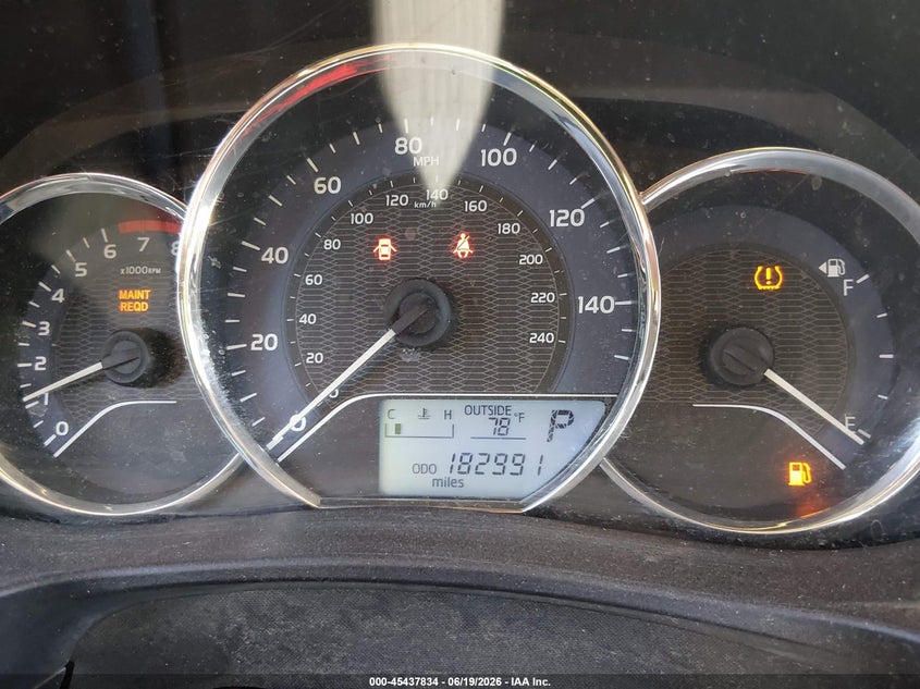 2014 Toyota Corolla VIN 5YFBURHE1EP162833 IAAI salvage auction — NORMAL WEAR, Clear (New Mexico), sold $1,675 on 2026-07-29 (photo 7)