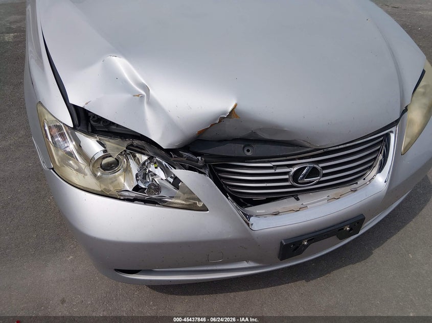 2008 Lexus Es 350 VIN JTHBJ46G682206309 IAAI salvage auction — FRONT END, Salvage (Illinois), sold $700 on 2026-07-28 (photo 6)