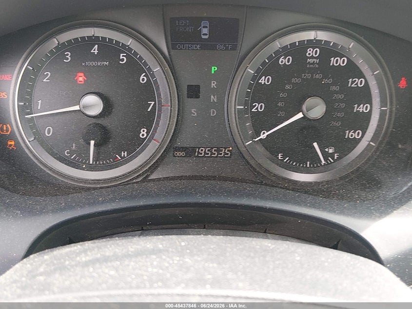 2008 Lexus Es 350 VIN JTHBJ46G682206309 IAAI salvage auction — FRONT END, Salvage (Illinois), sold $700 on 2026-07-28 (photo 7)