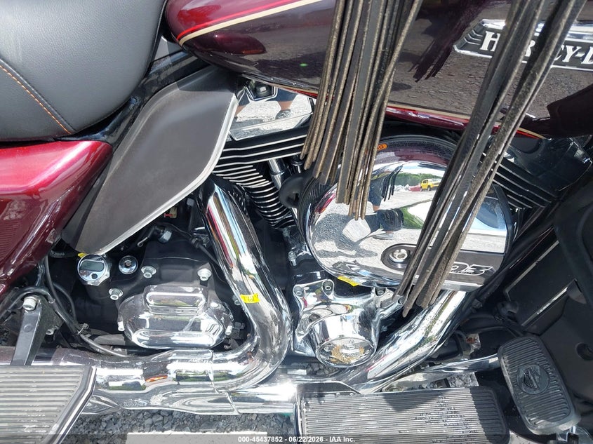 2014 Harley-davidson Tri glide ultra VIN 1HD1MAL11EB860325 IAAI salvage auction — FRONT END, Salvage (Virginia), sold $7,300 on 2026-07-07 (photo 8)