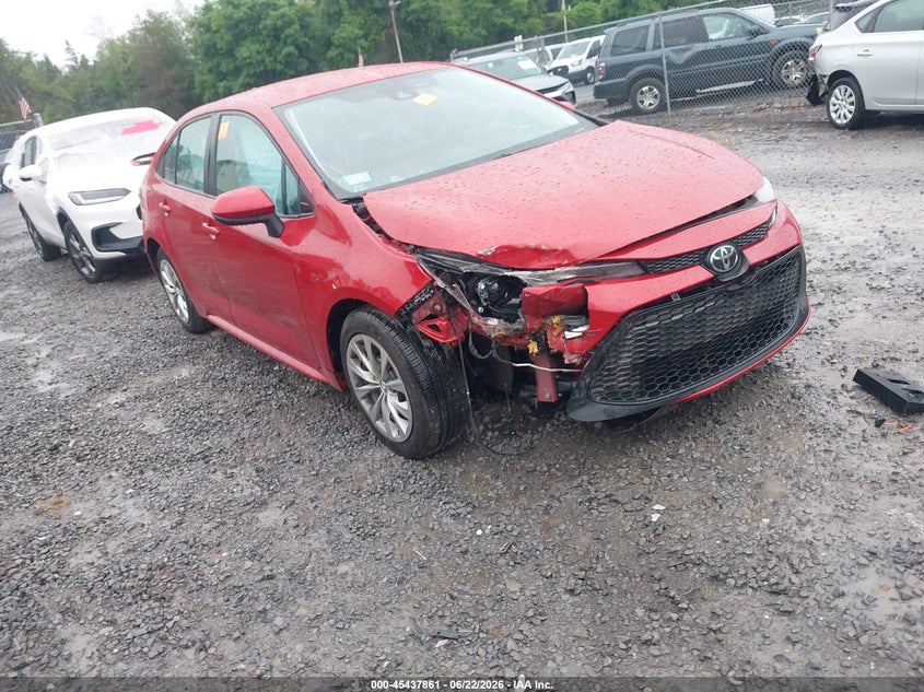 2021 Toyota Corolla VIN 5YFEPMAE8MP235471 IAAI salvage auction — BIO HAZARD, Salvage Title, sold $3,500 on 2026-07-14 (photo 1)