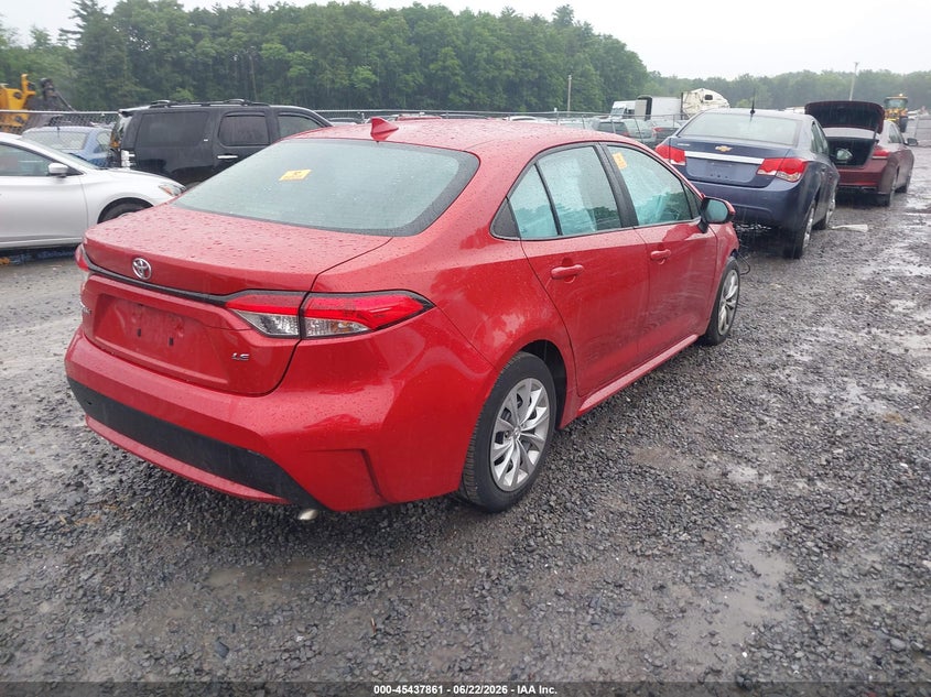 2021 Toyota Corolla VIN 5YFEPMAE8MP235471 IAAI salvage auction — BIO HAZARD, Salvage Title, sold $3,500 on 2026-07-14 (photo 4)