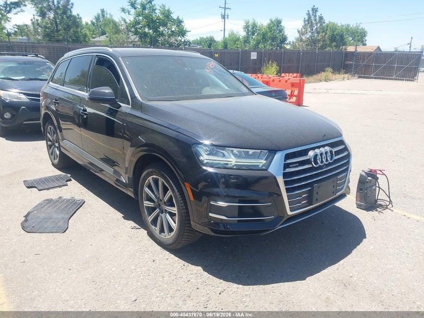 2017 Audi Q7 VIN WA1LAAF78HD022444 IAAI salvage auction — NORMAL WEAR, Clear (Colorado), sold $4,550 on 2026-07-07 (photo 1)