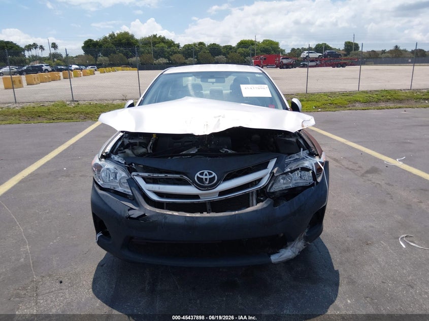 2011 Toyota Corolla VIN JTDBU4EE9B9155735 IAAI salvage auction — FRONT END, Rebuildable (Florida), sold $1,175 on 2026-07-23 (photo 6)