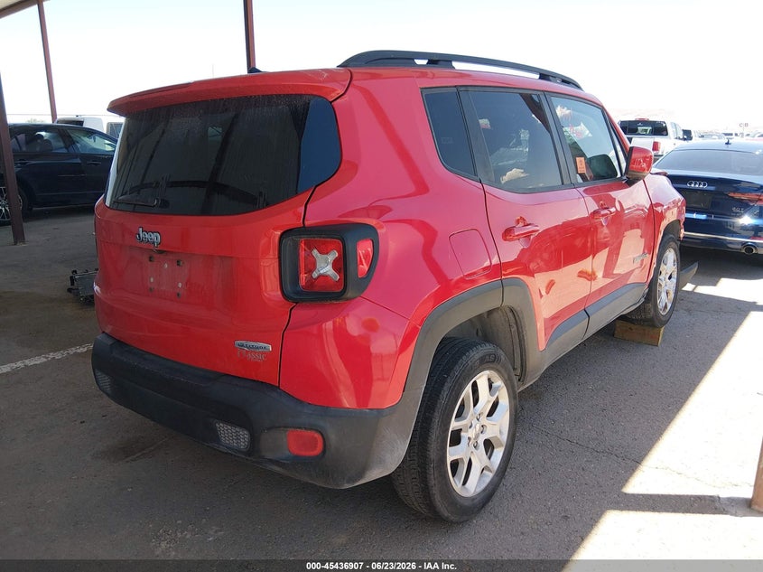 2017 Jeep Renegade VIN ZACCJABB4HPE60122 IAAI salvage auction — FRONT END, Salvage Title, sold $200 on 2026-08-19 (photo 4)