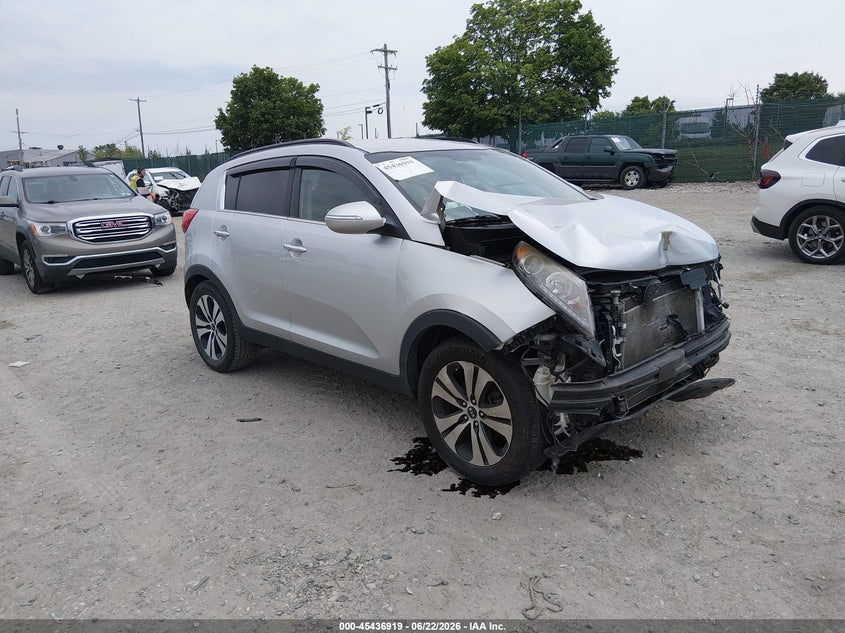 2012 Kia Sportage VIN KNDPC3A27C7194397 IAAI salvage auction — FRONT END, Salvage (Pennsylvania), sold $1,200 on 2026-07-10 (photo 1)