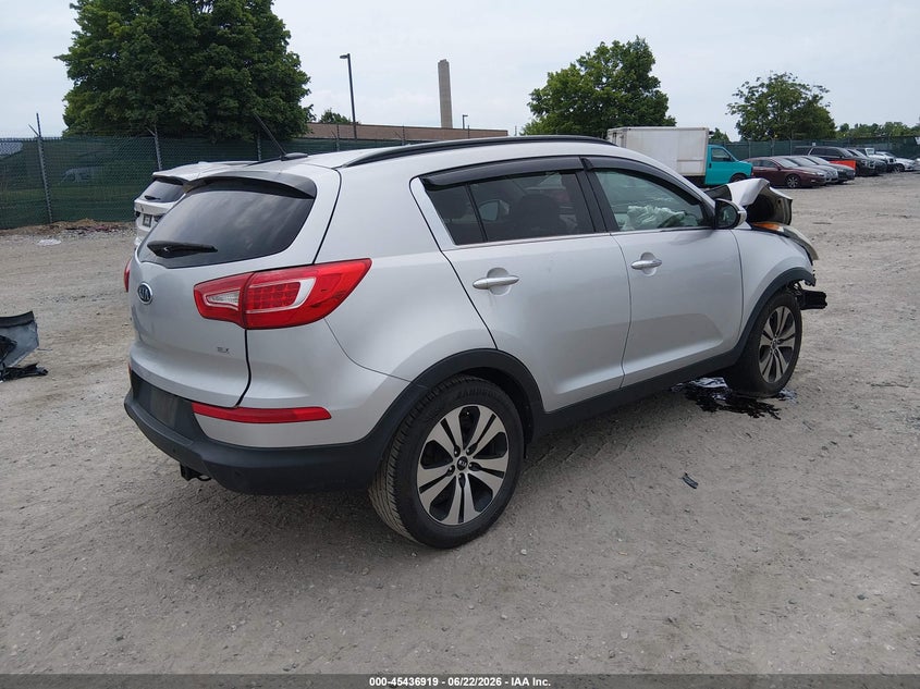 2012 Kia Sportage VIN KNDPC3A27C7194397 IAAI salvage auction — FRONT END, Salvage (Pennsylvania), sold $1,200 on 2026-07-10 (photo 4)