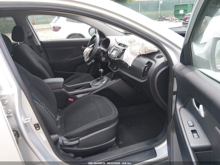 2012 Kia Sportage VIN KNDPC3A27C7194397 IAAI salvage auction — FRONT END, Salvage (Pennsylvania), sold $1,200 on 2026-07-10 (photo 5)