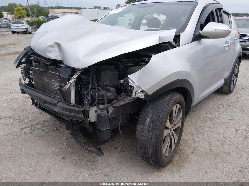 2012 Kia Sportage VIN KNDPC3A27C7194397 IAAI salvage auction — FRONT END, Salvage (Pennsylvania), sold $1,200 on 2026-07-10 (photo 6)