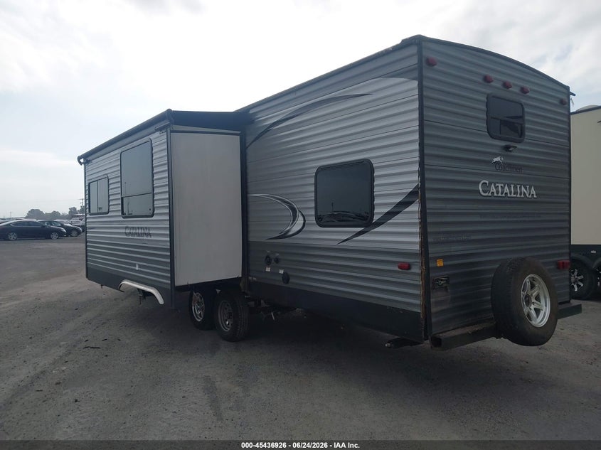 2017 Coachmen Catalina VIN 5ZT2CAUB5HA026616 IAAI salvage auction — HAIL, Clear (Arkansas), sold $3,050 on 2026-07-29 (photo 3)