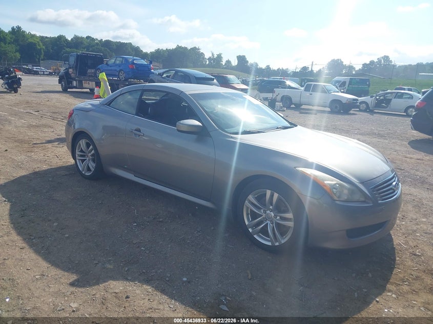 2009 Infiniti G37 VIN JNKCV66E59M722394 IAAI salvage auction — ELECTRICAL, Salvage (Tennessee), sold $1,300 on 2026-07-22 (photo 1)