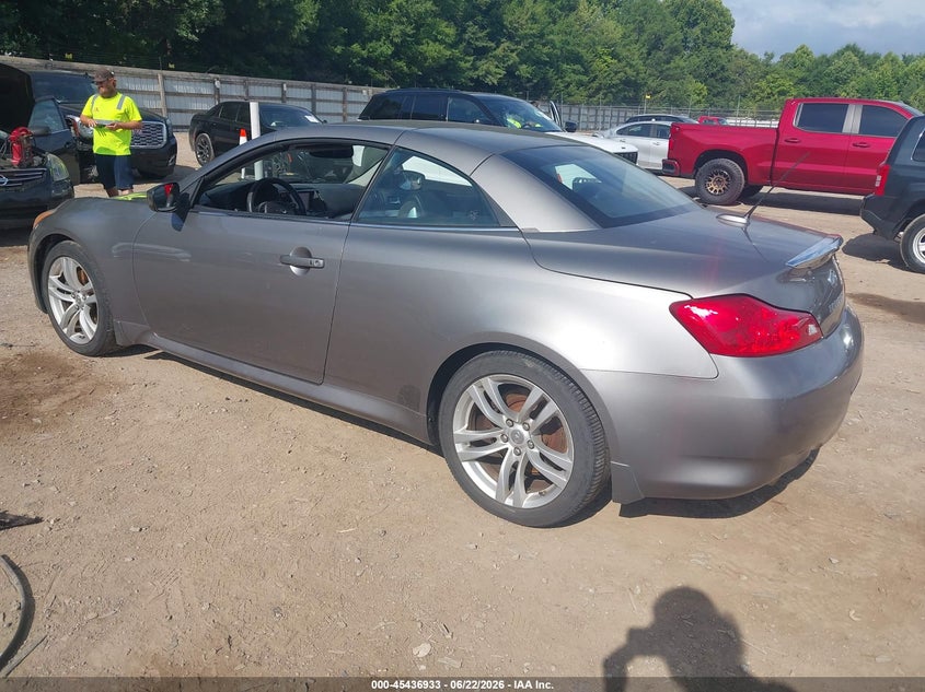 2009 Infiniti G37 VIN JNKCV66E59M722394 IAAI salvage auction — ELECTRICAL, Salvage (Tennessee), sold $1,300 on 2026-07-22 (photo 3)