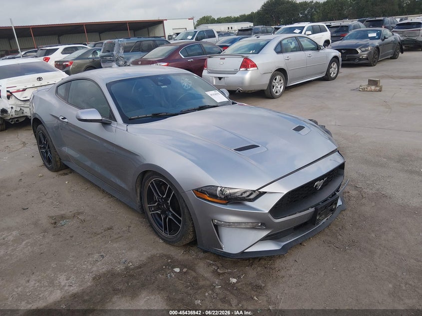 2022 Ford Mustang VIN 1FA6P8TH4N5149551 IAAI salvage auction — LEFT SIDE, Salvage Title, sold $5,600 on 2026-07-23 (photo 1)