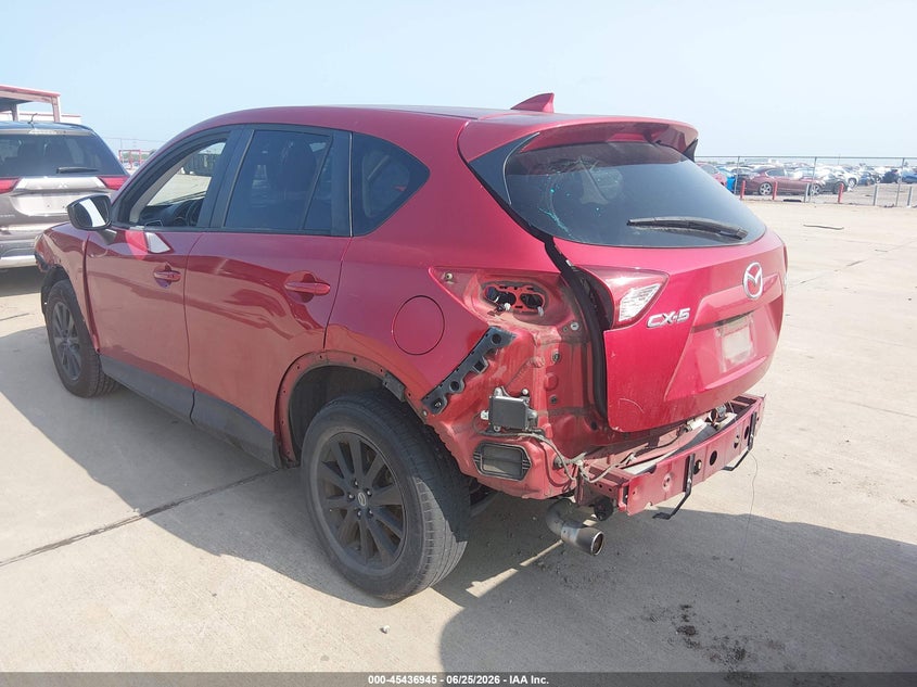 2016 Mazda Cx-5 VIN JM3KE2CY5G0641461 IAAI salvage auction — SIDE, Original (Texas), sold $1,700 on 2026-07-31 (photo 3)