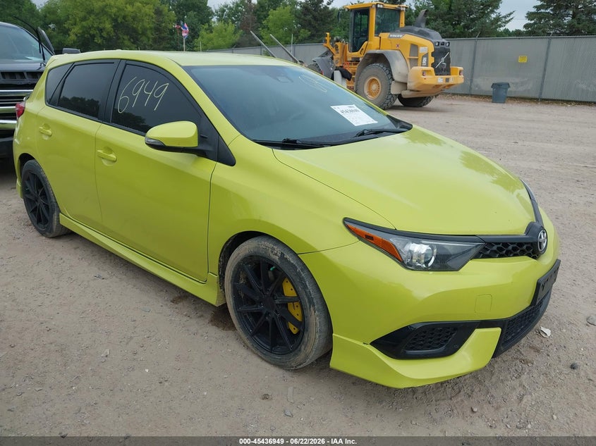 2017 Toyota Corolla VIN JTNKARJE5HJ546783 IAAI salvage auction — HAIL, Clear (Wisconsin), sold $525 on 2026-07-29 (photo 1)