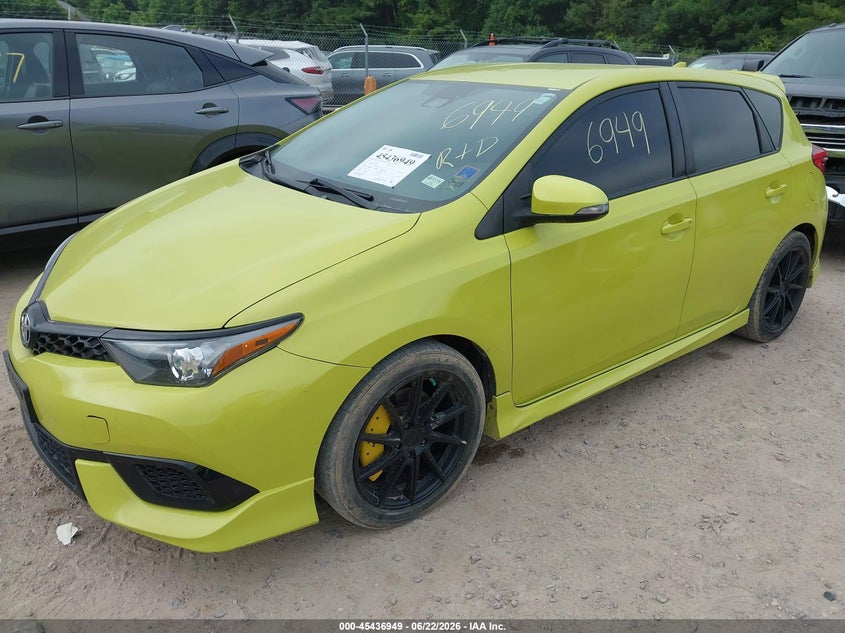 2017 Toyota Corolla VIN JTNKARJE5HJ546783 IAAI salvage auction — HAIL, Clear (Wisconsin), sold $525 on 2026-07-29 (photo 2)
