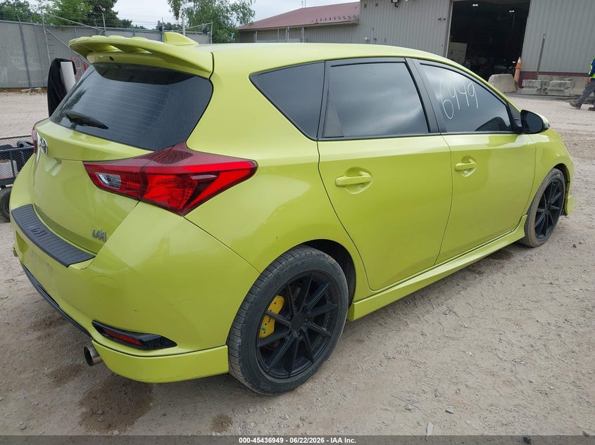 2017 Toyota Corolla VIN JTNKARJE5HJ546783 IAAI salvage auction — HAIL, Clear (Wisconsin), sold $525 on 2026-07-29 (photo 4)