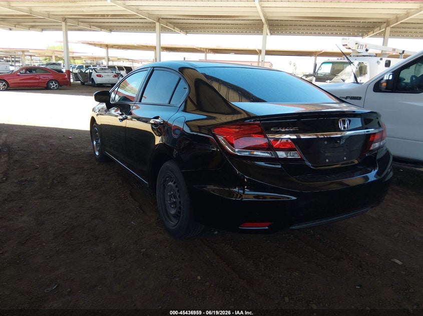 2015 Honda Civic VIN 2HGFB2F56FH519532 IAAI salvage auction — RIGHT SIDE, Salvage Title, sold $2,050 on 2026-08-03 (photo 3)