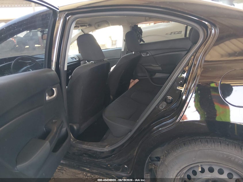 2015 Honda Civic VIN 2HGFB2F56FH519532 IAAI salvage auction — RIGHT SIDE, Salvage Title, sold $2,050 on 2026-08-03 (photo 8)