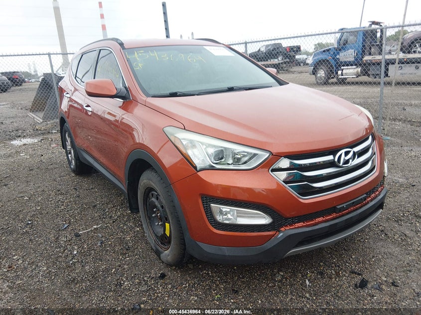 2016 Hyundai VIN 5XYZU3LB1GG353894 IAAI salvage auction — FRONT END, Clear (Indiana), sold $3,000 on 2026-07-22 (photo 1)
