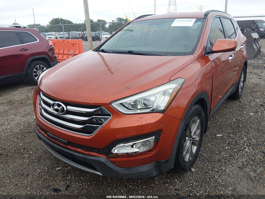 2016 Hyundai VIN 5XYZU3LB1GG353894 IAAI salvage auction — FRONT END, Clear (Indiana), sold $3,000 on 2026-07-22 (photo 6)