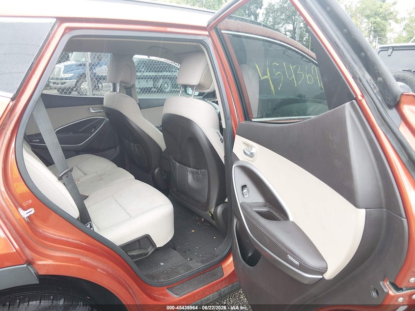 2016 Hyundai VIN 5XYZU3LB1GG353894 IAAI salvage auction — FRONT END, Clear (Indiana), sold $3,000 on 2026-07-22 (photo 8)