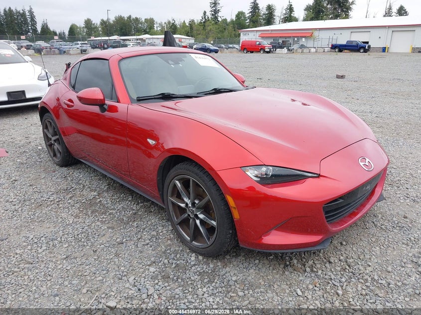 2017 Mazda Mx-5 VIN JM1NDAM78H0104285 IAAI salvage auction — REAR END, Bill Of Sale (Washington), sold $6,500 on 2026-07-12 (photo 1)