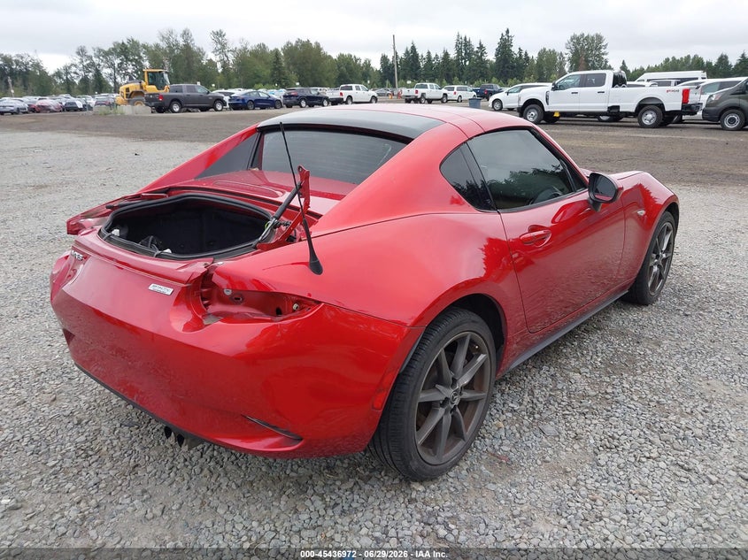2017 Mazda Mx-5 VIN JM1NDAM78H0104285 IAAI salvage auction — REAR END, Bill Of Sale (Washington), sold $6,500 on 2026-07-12 (photo 4)