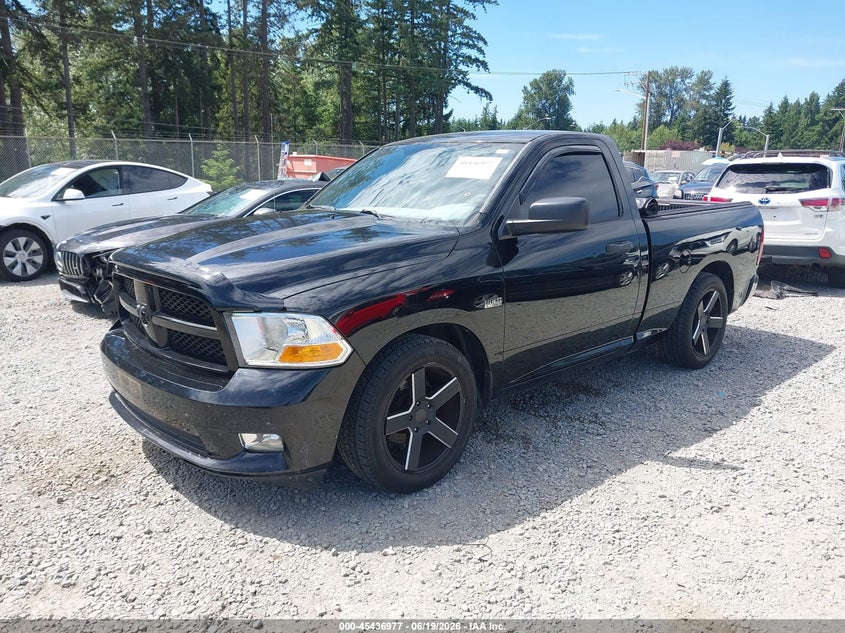 2012 Ram 1500 VIN 3C6JD6AT9CG248811 IAAI salvage auction — SIDE, Bill Of Sale (Washington), sold $4,800 on 2026-07-05 (photo 2)