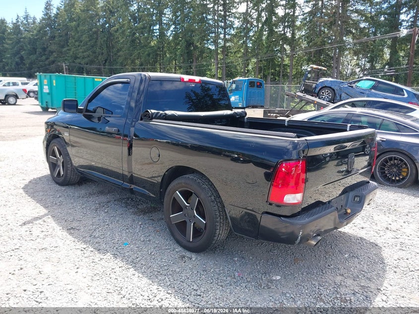 2012 Ram 1500 VIN 3C6JD6AT9CG248811 IAAI salvage auction — SIDE, Bill Of Sale (Washington), sold $4,800 on 2026-07-05 (photo 3)