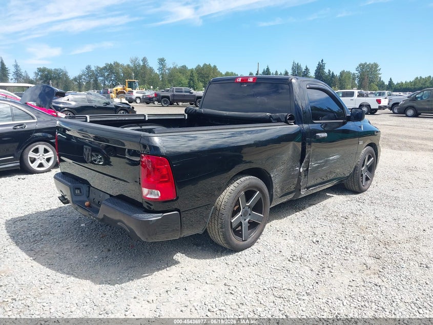 2012 Ram 1500 VIN 3C6JD6AT9CG248811 IAAI salvage auction — SIDE, Bill Of Sale (Washington), sold $4,800 on 2026-07-05 (photo 4)