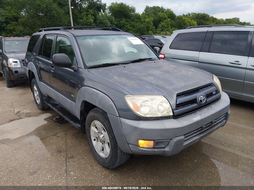 2003 Toyota 4runner VIN JTEZT14R130010792 IAAI salvage auction — LEFT REAR, Original (Texas), sold $2,650 on 2026-07-06 (photo 1)