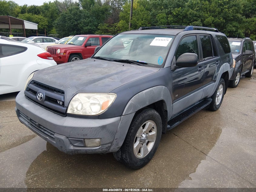 2003 Toyota 4runner VIN JTEZT14R130010792 IAAI salvage auction — LEFT REAR, Original (Texas), sold $2,650 on 2026-07-06 (photo 2)