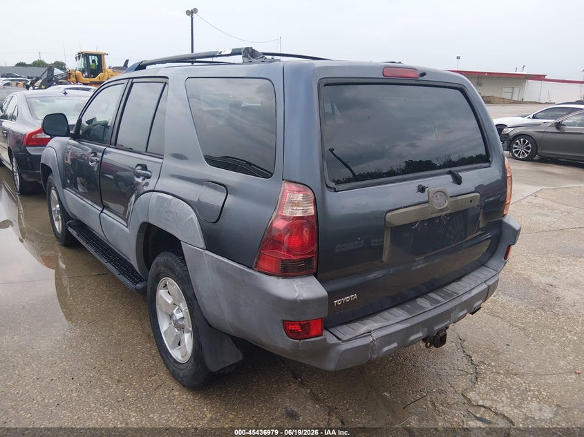 2003 Toyota 4runner VIN JTEZT14R130010792 IAAI salvage auction — LEFT REAR, Original (Texas), sold $2,650 on 2026-07-06 (photo 3)