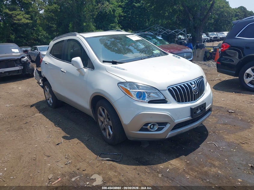 2014 Buick Encore VIN KL4CJHSBXEB518680 IAAI salvage auction — REAR END, Mv-907A (New York), sold $425 on 2026-07-09 (photo 1)