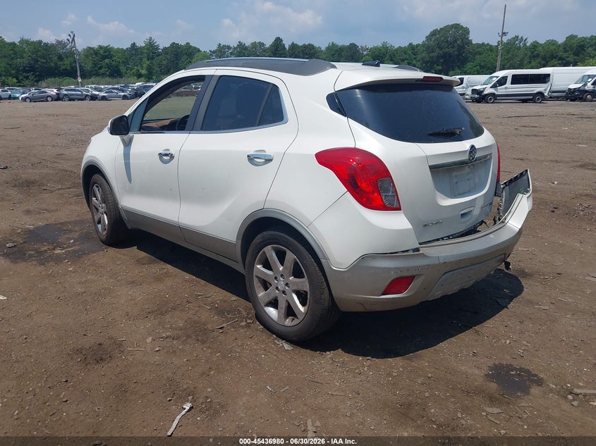 2014 Buick Encore VIN KL4CJHSBXEB518680 IAAI salvage auction — REAR END, Mv-907A (New York), sold $425 on 2026-07-09 (photo 3)