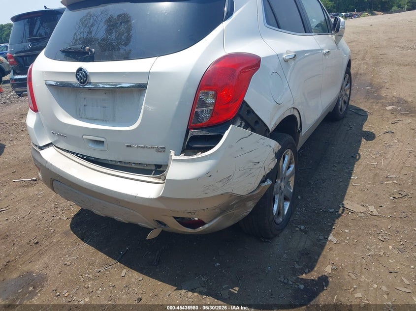 2014 Buick Encore VIN KL4CJHSBXEB518680 IAAI salvage auction — REAR END, Mv-907A (New York), sold $425 on 2026-07-09 (photo 6)
