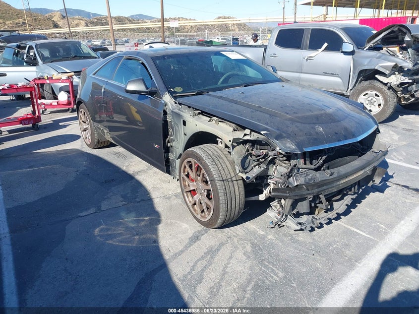 2015 Cadillac Cts-v VIN 1G6DV1EPXF0100441 IAAI salvage auction — FRONT END, Salvage (California), sold $9,000 on 2026-07-15 (photo 1)