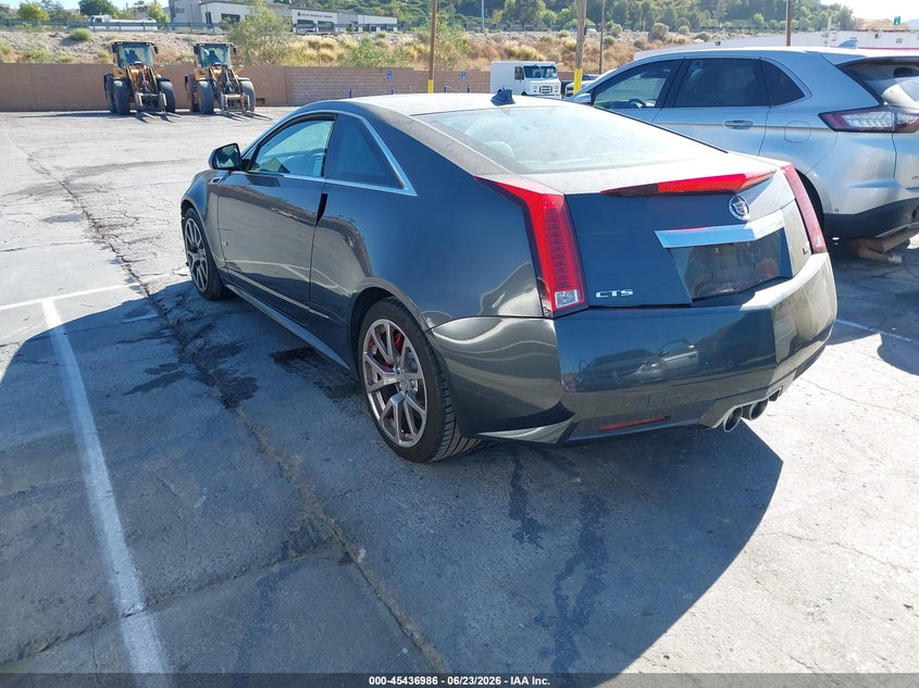 2015 Cadillac Cts-v VIN 1G6DV1EPXF0100441 IAAI salvage auction — FRONT END, Salvage (California), sold $9,000 on 2026-07-15 (photo 3)