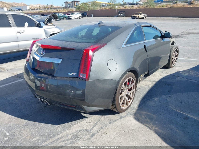 2015 Cadillac Cts-v VIN 1G6DV1EPXF0100441 IAAI salvage auction — FRONT END, Salvage (California), sold $9,000 on 2026-07-15 (photo 4)